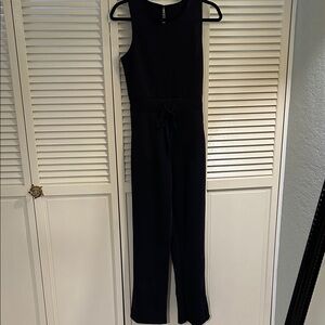NWOT Navy Jumpsuit Knit fabric